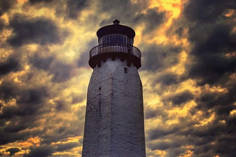 Sunset over Lighthouse